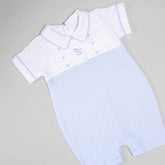 Macacão Curto para Bebê em Algodão Pima - Cavalinho